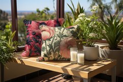 Painted Flowers Digital Papers Bundle Product Image 2