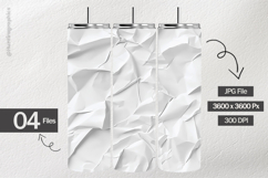 White Crumpled Paper Digital Backgrounds 04 Variation Product Image 2