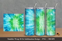 Caribbean Tumbler Wrap Sublimation Design 2 Product Image 1