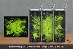 Claw Print Tumbler Wrap Sublimation Design 2 Product Image 1