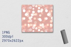 Tumbler Straight 20 OZ Sublimation Bokeh Wrap Design Product Image 3