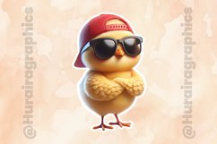 Hen|Printable Animal Sticker Product Image 2