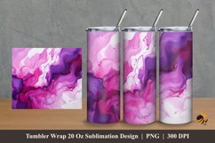 Acrylic Mixture Tumbler Wrap Sublimation Design 2 Product Image 1
