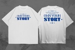 Minimal Streetwear Typographic T-shirt Design Bundle Product Image 2