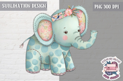 Cute Patchwork Animal Sublimation Design PNG kids t-shirt Product Image 1