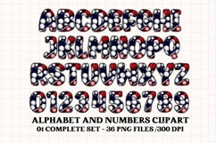 Father’s Day Alphabet clipart, father’s day letters doodle Product Image 2