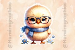 Hen|Printable Animal Sticker Product Image 2