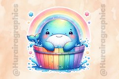 Whale|Printable Animal Sticker Product Image 2