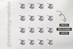 Humming Bird|Printable Animal Sticker Product Image 3