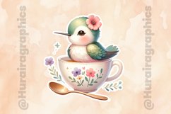 Humming Bird|Printable Animal Sticker Product Image 2