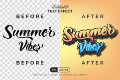 Summer Text Effect Scribble Style Product Image 2