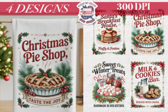 Christmas Vintage Quote Clipart PNG Sublimation 4 Design Product Image 1