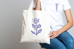 Whimsical Flowers Clipart Product Image 3