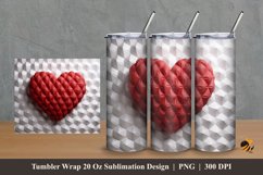 Love Pillow Tumbler Wrap Sublimation Design 2 Product Image 1
