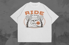 Vintage Surfing T-shirt Design Bundle Product Image 3