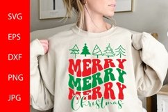 Merry Christmas SVG Cut File, Christmas Shirt SVG PNG Product Image 2