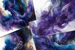 Mysterious Smoke Watercolor Backgrounds Product Image 3
