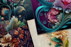 Oil Paint Floral Backgrounds Product Image 3