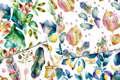 Watercolor Themed Digital Papers Backgrounds Product Image 4