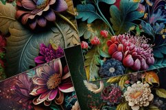Oil Paint Floral Backgrounds Product Image 2