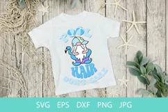 Pool Hair Don't Care SVG, Boy Gnome SVG Cut File Product Image 3