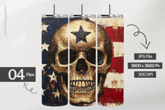 Patriotic Digital Papers - Patriotic Texture Product Image 1