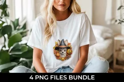 3D Halloween Chihuahua Dog T-shirt Sublimation PNG Product Image 2