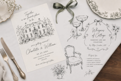 Whimsical Cottagecore Vector Clipart Product Image 3