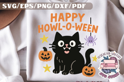 Halloween Cute Funny SVG T shirt Quotes Design Product Image 1