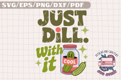 Kawaii Food Funny Quote Vintage SVG Design Fun Cute Product Image 1