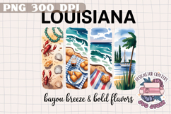 USA STATE America Brushstrokes PNG Watercolor Design Sign Product Image 1
