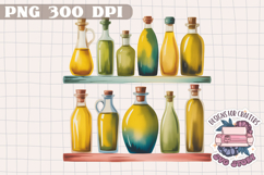 Sicilian Summer Market Clipart PNG Sublimation Fruit Lemon Product Image 1