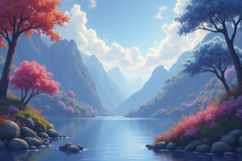 Landscape Mountain background Product Image 1