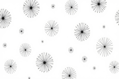 Black Floral Pattern background Product Image 1