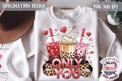 Valentine Quote Symbol Love Sublimation Design PNG Heart Product Image 1