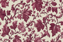 Pink Floral Pattern Background Product Image 1