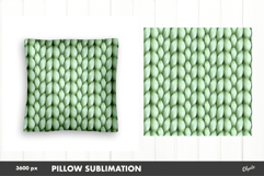 Pillow Faux Yarn Sublimation PNG, Pink Pillow PNG Product Image 1