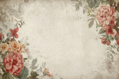 Vintage Style Floral Background Wallpaper Product Image 1