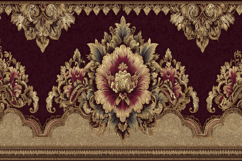 Brocade Fabric Pattern Background Wallpaper Product Image 1