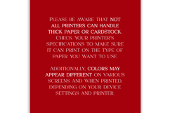 Happy New Year 2026 Greeting Card Printable PDF JPG Glitter Product Image 6