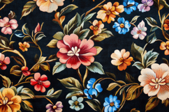 Colorful Flowers Background Wallpaper Product Image 1