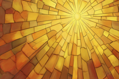 Mosaic Sun Rays Background Wallpaper Product Image 1