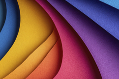 Colorful Waves Background Wallpaper Product Image 1