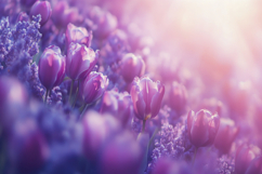 Tulip Background Wallpaper Product Image 1
