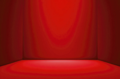 Red Studio Backdrop Background Wallpaper Product Image 1