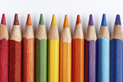 Colored Pencils Background Wallpaper Product Image 1