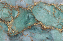 Teal and Gold Marble Texture Background Wallpaper Product Image 1