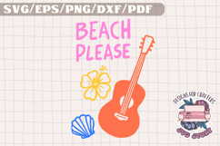 Summer Mood Beach Trendy SVG Monochrome Design Food Product Image 1