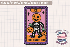 Halloween Tarot Card Funny SVG T shirt Quotes Design Product Image 1