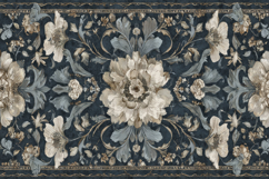 Damask Floral Background Product Image 1